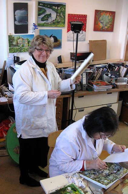 Chantal Gerardin  l'Atelier du Pommier de Saint Clair sur Epte